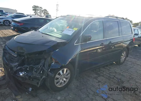 2009 Honda Odyssey Ex-L из США, поврежденный, VIN 5FNRL38609B059783